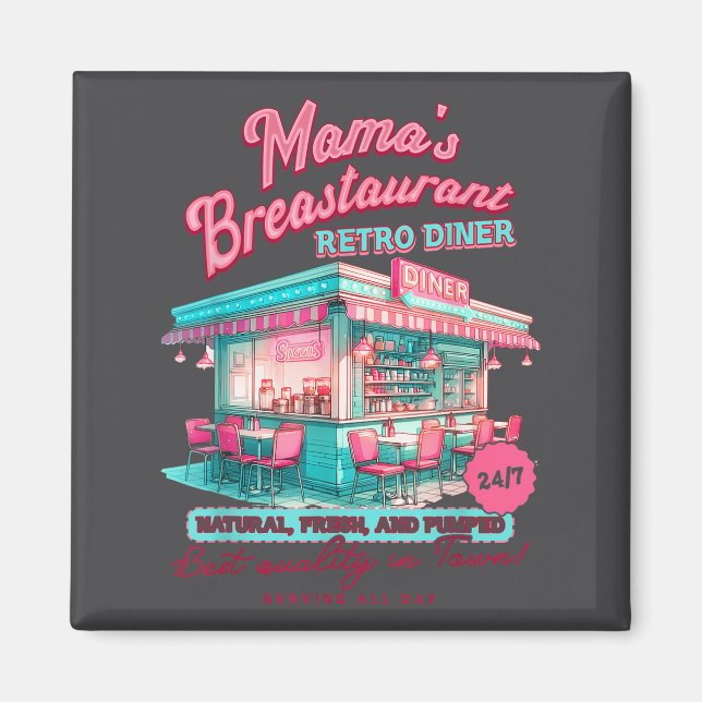 Imán Normalize Breastfeeding Mom Breastfeed Mama's Brea (Frente)