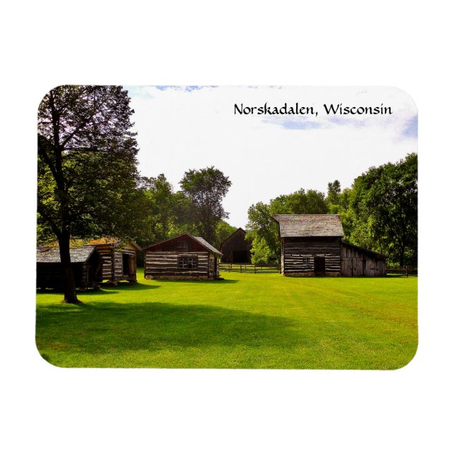 Imán Norskadalen, Wisconsin (Horizontal)