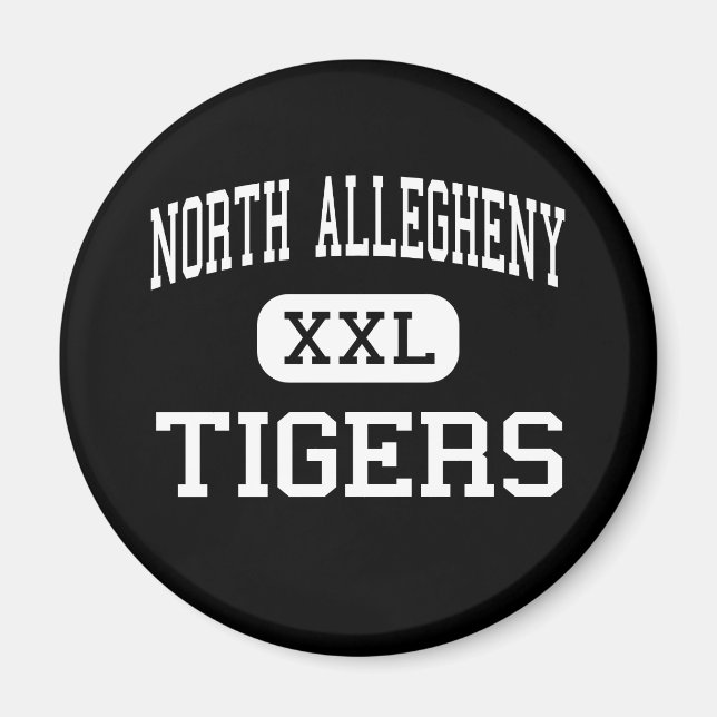 Imán Norte de Allegheny - Tigres - Pittsburgh (Frente)