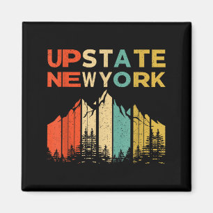 Imán Norte del estado de Nueva York aire libre vintage