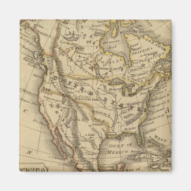 Imán Norteamérica 10 (Frente)