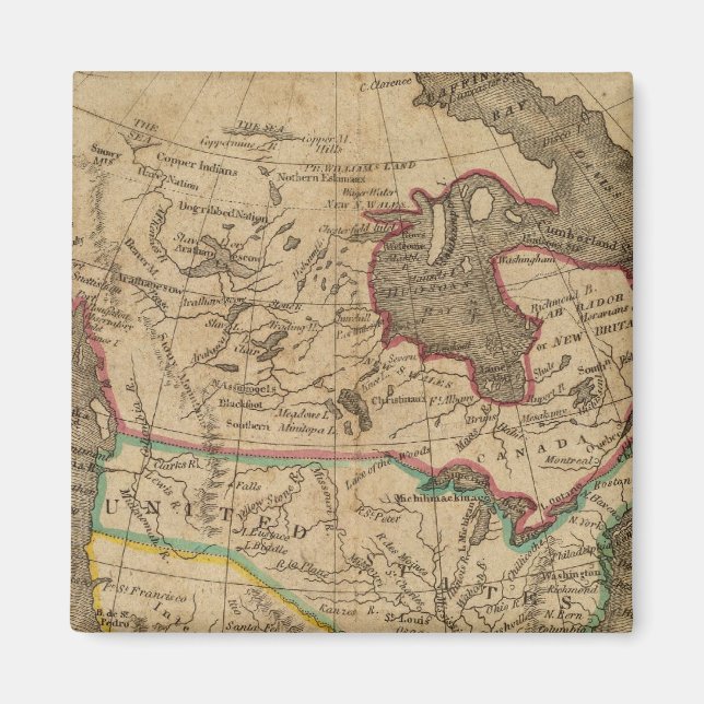 Imán Norteamérica 14 (Frente)