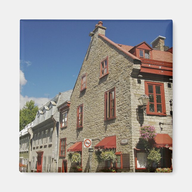 Imán Norteamérica, Canadá, Quebec, Antiguo Quebec. (Frente)