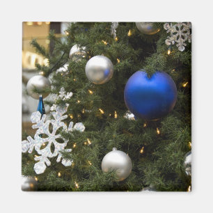 Imán Norteamérica. Decoraciones del navidad en árbol