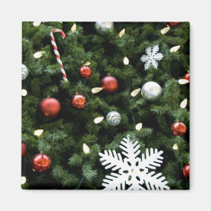Imán Norteamérica. Decoraciones del navidad en árbol.