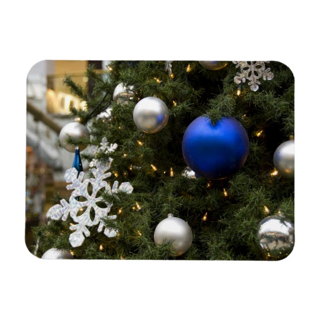 Imán Norteamérica. Decoraciones del navidad en árbol (Horizontal)
