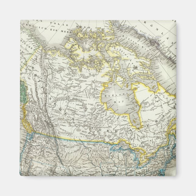 Imán Norteamérica - Norteamérica (Frente)