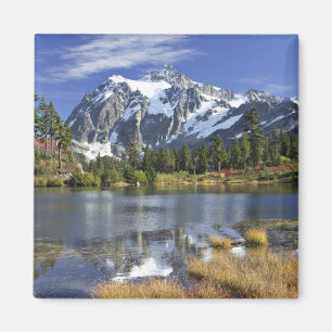 Imán Norteamérica, Washington, Cascadas. Mt. Shuksan