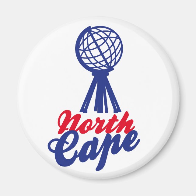 IMÁN NORTH CAPE GLOBE SCULP. (Frente)