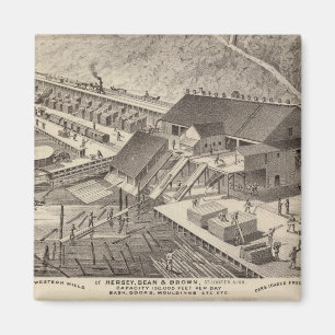 Imán North Western Mills of Hersey, Minnesota