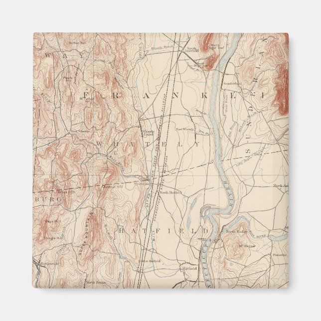 Imán Northampton, Massachusetts (Frente)