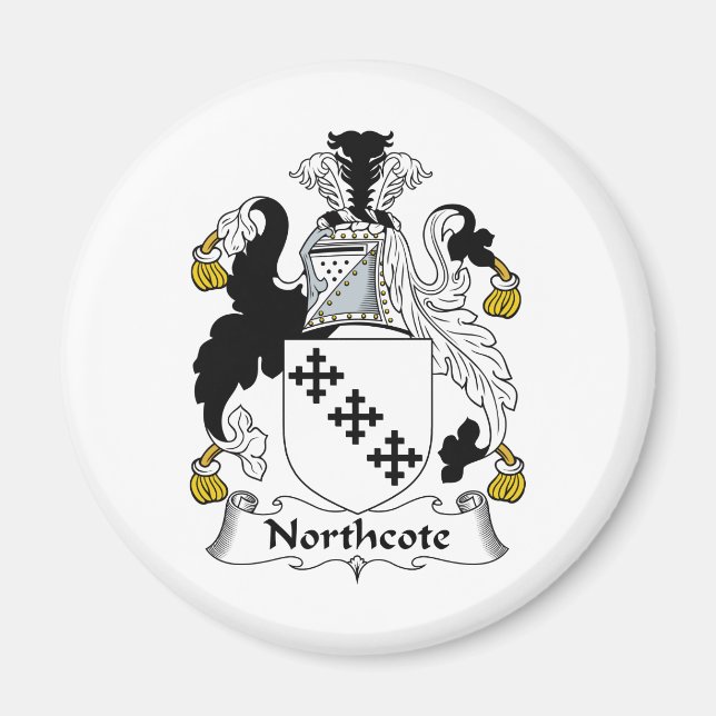 Imán Northcote Family Crest (Frente)