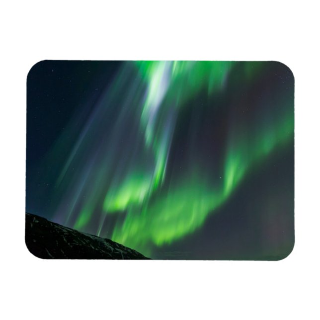 Imán Northern Lights Glowing | North Iceland (Horizontal)