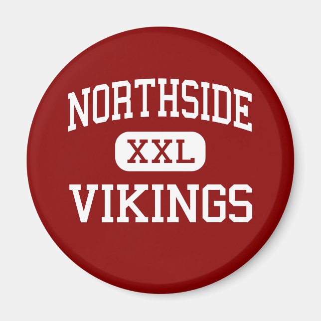 Imán Northside - Vikings - High - Lafayette Louisiana (Frente)