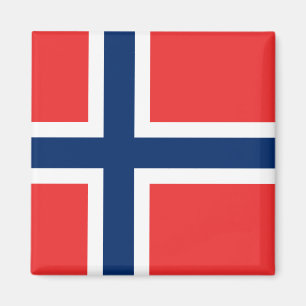 Imán Noruega - Bandera noruega