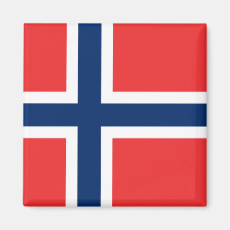 Imán Noruega - Bandera noruega