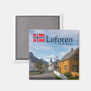 Imán Noruega Lofoten Reine
