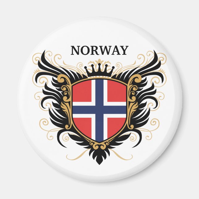 Imán Noruega [personalizar] (Frente)