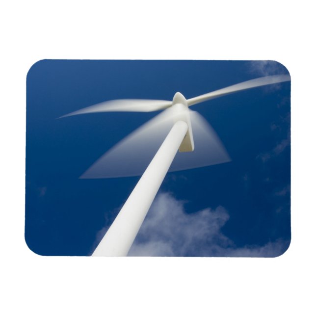Imán Noruega, Sogn og Fjordane. Molino de viento en Krå (Horizontal)