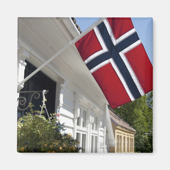 Imán Noruega, Stavanger. Vistas históricas al centro. (Frente)