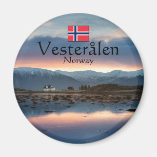 Imán Noruega Vesteralen Souvenir