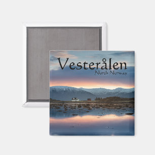 Imán Noruega Vesteralen Souvenir