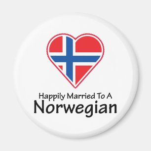 Imán Noruego feliz casado