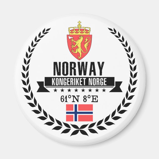 Imán Norway (Frente)
