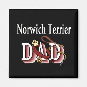 Imán norwich terrier dad papá Magnet