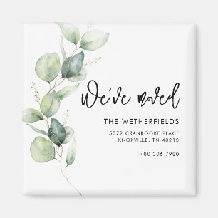 Imán Nos hemos mudado Eucalyptus Moving Dirección de de