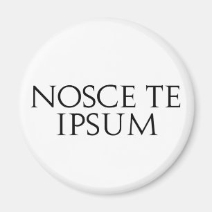 Imán Nosce Te Ipsum