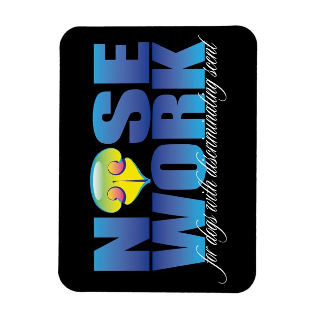 Imán Nosework canino para perros con sabor discriminato (Vertical)