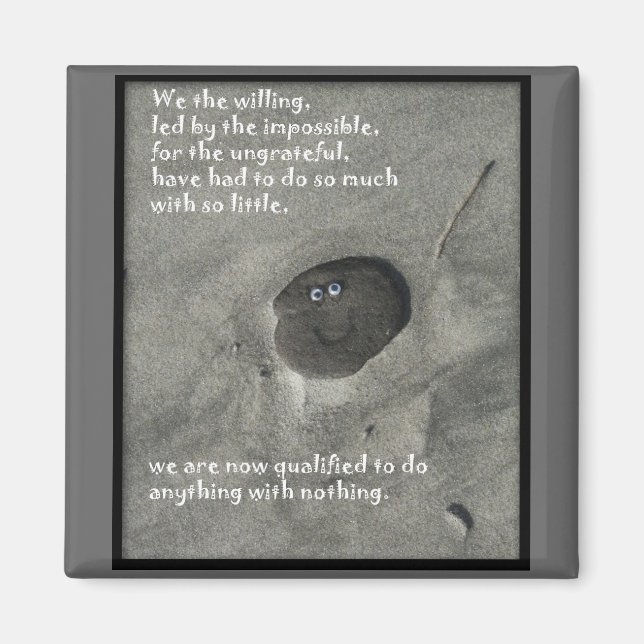 Imán Nosotros, el deseo (Frente)