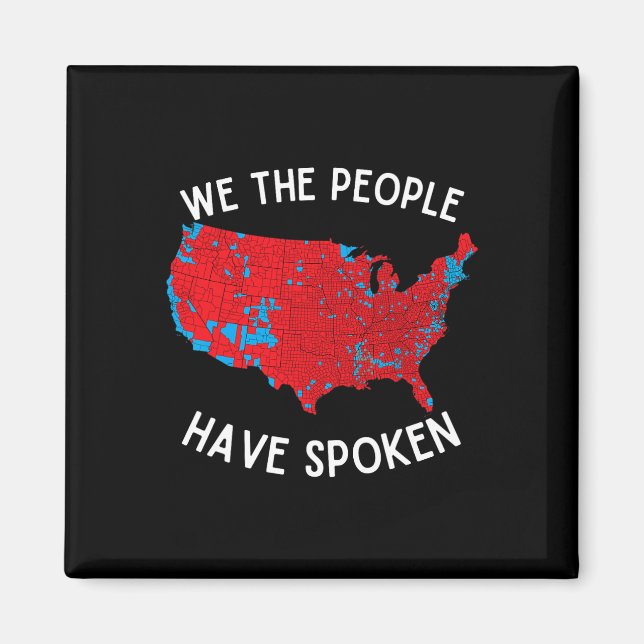 Imán Nosotros, El Pueblo, Hemos Hablado Mapa De Las Ele (Frente)