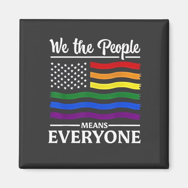 Imán Nosotros, el pueblo, queremos decir que todos esta (Frente)