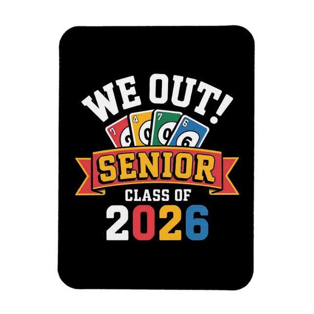 Imán Nosotros Fuera Clase Superior De 2026 (Vertical)
