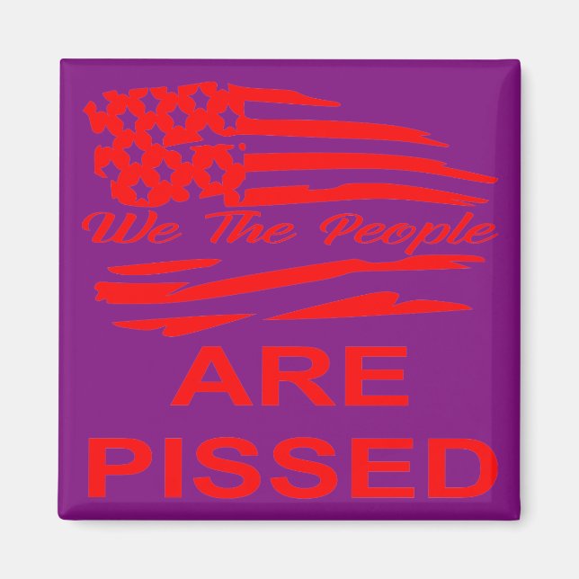Imán Nosotros, La Gente, Estamos Perdidos #USAPatriotGr (Frente)