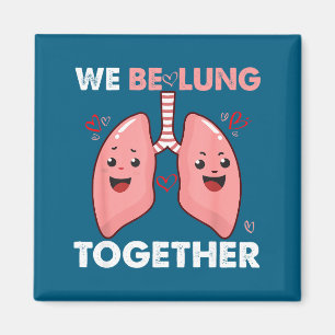 Imán Nosotros respiramos juntos Feliz día de San Valent