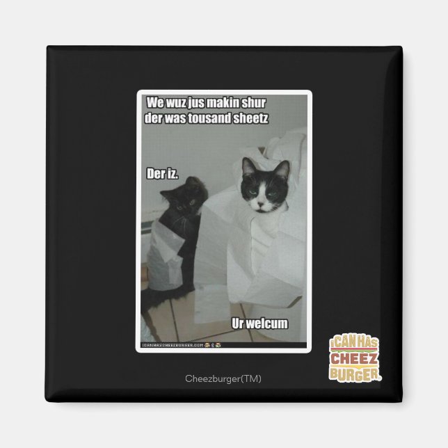 Imán Nosotros trabajamos jus makin sur (Frente)