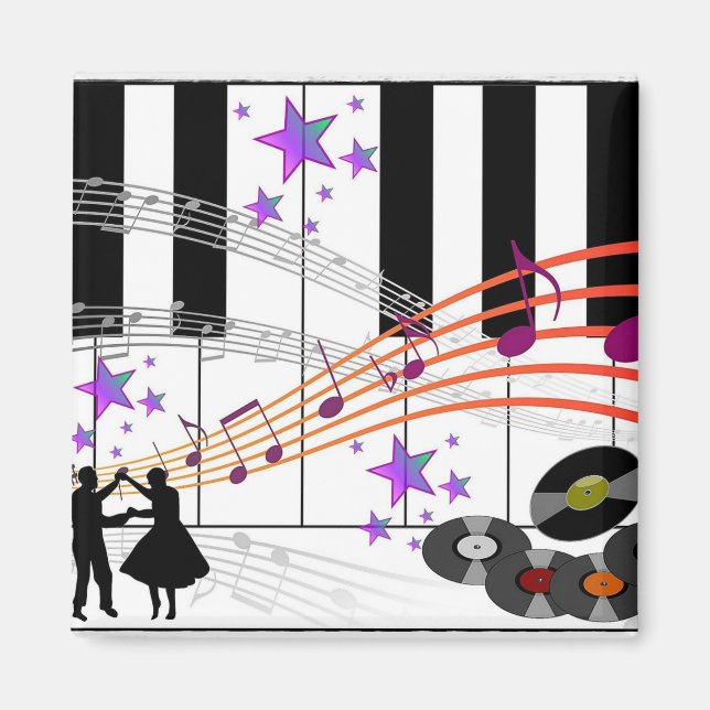 Imán Nostalgia de choque... Recuerden los 50 (Frente)