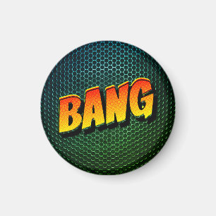 Imán Nostalgia en estilo - Siente el cómic retro de BAN