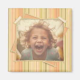 Imán Nostalgia. Plantilla de efecto fotográfico de Grun