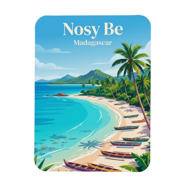 Imán Nosy Be Madagascar (Vertical)