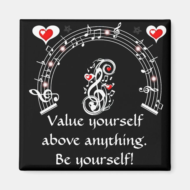 Imán Nota de amor_ (Frente)