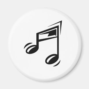 Imán Nota de la música