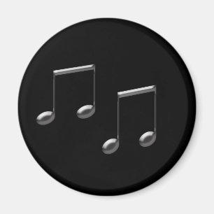 IMÁN NOTAS DE CRISTAL DE LA MÚSICA