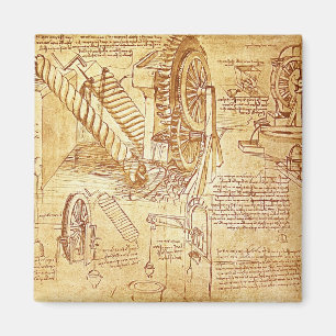 Imán Notas de Da Vinci