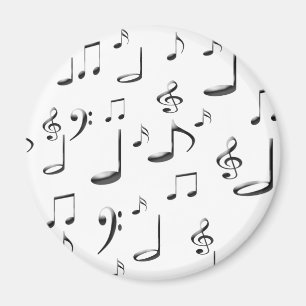 IMÁN NOTAS DE LA MÚSICA