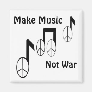 Imán notas de la música