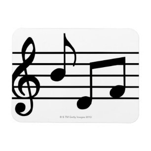 Imán Notas musicales